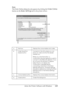 Page 119
Using the Printer Software with Windows119
4
4
4
4
4
4
4
4
4
4
4
4
Note
The Order Online dialog box also appears by clicking the Order Online 
button on the  Basic Settings  tab in the printer driver. 
a. Text box: Displays the consumables and codes.
b. Order Now/Find 
Dealer button: Connects to the URL where you can 
place an order and find the dealer 
nearest you.
When you click this button, a 
confirmation window asking if you wish to 
connect to the Web site appears. If you 
do not want this window...