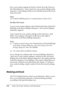 Page 154
154Using the Printer Software with Macintosh
Save your custom settings by 
Save or Save As  in the Preset on 
the Pri nt d ial og b ox. T yp e a name f or your custom  settings i n the 
n a m e  b o x .  Y o u r  s e t t i n g s  w i l l  b e  s a v e d  w i t h  t h i s  n a m e  i n  t h e  P r e s e t  
drop-down list.
Note:
The  Custom Setting  option is a standard feature of Mac OS X.
For Mac OS 9 users
To save your custom settings, select  Advanced, then click Save 
Settings  on the Basic Settings...