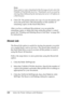 Page 100
100Using the Printer Software with WindowsNote:
If you want to create a thumbnail of the first page of a job, select the 
Create a thumbnail
 check box. Thumbnails can be accessed by 
entering http:// followed by the  internal print server’s IP address in 
a Web browser.
6. Click  OK. The printer prints one copy of your document, and 
stores the print data with information on the number of 
remaining copies on the Hard Disk Drive.
After you have confirmed the printout, you can print the 
remaining...