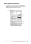 Page 101Using the Printer Software with Windows101
3
3
3
3
3
3
3
3
3
3
3
3
Setting Monitoring Preferences
To make specific monitoring settings, click Monitoring 
Preferences in the Utility menu of the printer driver. The 
Monitoring Preferences dialog box appears.
e
h
gf
a
c b
d
 