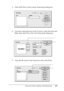 Page 137Using the Printer Software with Macintosh137
4
4
4
4
4
4
4
4
4
4
4
4
3. Click Add Text on the Custom Watermark dialog box.
4. Type the watermark text in the Text box, select the Font and 
Style, then click OK on the Text Watermark dialog box.
5. Type the file name in the Name box, then click Save.
1
2
1
2
 