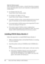 Page 9292Using the Printer Software with Windows Note for Netware users:
When monitoring NetWare printers, a Novell Client that corresponds 
to your operating system must be used. Operation is confirmed for the 
versions below:
❏For Windows Me, 98, or 95:
Novell Client 3.4 for Windows 95/98
❏For Windows XP, 2000, or NT 4.0:
Novell Client 4.9 for Windows NT/2000/XP
❏To monitor a NetWare printer, connect only one print server to each 
queue. For directions, see the Network Guide for the printer.
❏You cannot...