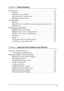 Page 55
Chapter 2  Paper Handling
Paper Sources . . . . . . . . . . . . . . . . . . . . . . . . . . . . . . . . . . . . . . . . . . . . . 31
MP tray . . . . . . . . . . . . . . . . . . . . . . . . . . . . . . . . . . . . . . . . . . . . . . 31
Standard lower cassette . . . . . . . . . . . . . . . . . . . . . . . . . . . . . . . . 33
Optional paper cassette unit . . . . . . . . . . . . . . . . . . . . . . . . . . . . 33
Selecting a paper source  . . . . . . . . . . . . . . . . . . . . . . . . . . . . . . . 34...