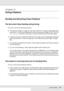 Page 331Faxing Problems331
Chapter 18 
Faxing Problems
Sending and Receiving Faxes Problems
The document stops feeding during faxing
Try one or more of the following solutions.
❏The maximum length of a page you can load is 355.6 mm. Faxing a longer page stops 
at 355.6 mm. The minimum page size for the Auto Document Feeder is 182 × 257 mm 
(7.1 × 10.1 in.). If the item is too small, it can jam inside the Auto Document Feeder.
❏If there is no jam and it has been less than one minute, wait a moment before pressing...