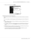 Page 1347. Make sure of the settings, then click Finish.
Installing the printer driver from the Software Disc
Follow the instructions below to install the printer d r i v e r  f r o m  t h e  S o f t w a r e  D i s c  t h a t  c o m e s  w i t h  y o u r
printer.
The on-screen displays on the following pages may differ depending on the version of Windows OS.
Note:
❏When installing in Windows XP, XP x64, or 2000 clients, you must access Windows XP, XP x64, or
2000 as the Administrator.
❏For Windows 7, 7 x64,...