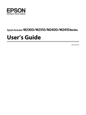 Page 1User’s Guide
NPD4346-00 EN
 