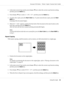 Page 842. In the main screen (Copy mode), press the u or d key to select the current copy function setting,
and then press the Select key.
3. Press the u or d key to select ID CARD COPY, and then press the Select key.
4. To print color copies, press the Start-Color key. To print monochrome copies, press the Start-
B&W key.
Scanning of the document begins.
5. When NEXT PAGE? appears, position the back side of the document at the same location as the
front side, and then press the Select key.
After the back side...