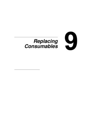 Page 1939Replacing
Consumables
 