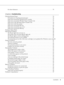 Page 4Contents     4
For short distances . . . . . . . . . . . . . . . . . . . . . . . . . . . . . . . . . . . . . . . . . . . . . . . . . . . . . . . . . . .  75
Chapter 6  Troubleshooting
Clearing Jammed Paper. . . . . . . . . . . . . . . . . . . . . . . . . . . . . . . . . . . . . . . . . . . . . . . . . . . . . . . . . . .  76
Precautions for clearing jammed paper . . . . . . . . . . . . . . . . . . . . . . . . . . . . . . . . . . . . . . . . .  76
Paper Jam around the standard lower cassette . . . . . . ....