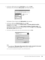 Page 130About the Printer Software for Windows130
2. For Windows 2000, double-click the Add Printer icon, then click Next.
For Windows XP or XP x64 click Add a printer in the Printer Tasks menu.
For Windows Vista or Vista x64, click Add a printer in the menu bar.
3. For Windows 2000, select Network printer, then click Next.
For Windows XP or XP x64, select A network printer, or a printer attached to another 
computer, then click Next.
For Windows Vista or Vista x64, click Add a network, wireless or Bluetooth...