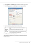 Page 86Printing with Special Layout Options86
6. Select Portrait (tall) or Landscape (wide) to change the orientation of your printout.
7. Click the Page Layout tab, select Multi-Page, then select Pages Per Sheet.
8. Select from the following settings for Pages Per Sheet printing:
9. Click OK to close the printer settings window.
After completing the steps above, print one test copy and examine the results before 
printing an entire job.
2, 4Prints two or four pages of your document on a single piece of...