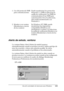 Page 124Uso del controlador de impresora para Windows124
3
3
3
3
3
3
3
3
3
3
3
3
Alerta de estado, ventana
La ventana Status Alert (Alerta de estado) aparece 
automáticamente cuando se produce un error. Indica qué tipo de 
error ha ocurrido y ofrece una solución posible. Se cierra 
automáticamente cuando el problema se ha solucionado.
La ventana Status Alert (Alerta de estado) se abre cuando se 
produce un error. La ventana no se abre cuando se ha configurado 
el error para no notificar el cuadro de diálogo...