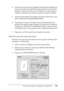 Page 144Uso del controlador de impresora en Macintosh144
4
4
4
4
4
4
4
4
4
4
4
4
4. Seleccione la posición en la página donde quiera imprimir la 
marca de fondo arrastrando la imagen de la marca de fondo 
desde la ventana de vista previa. Asimismo, cuando quiera 
cambiar el tamaño de la marca de fondo, arrastre su botón.
5. Ajuste la intensidad de la imagen de la marca de fondo con la 
barra deslizante Intensidad (Intensidad).
6. Puede girar la marca de fondo de texto determinando los 
grados en la casilla Angle...