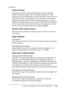 Page 161Uso del controlador de impresora en Macintosh161
4
4
4
4
4
4
4
4
4
4
4
4
General
Copies (Copias)
Especifique cuántas copias del documento desea imprimir. 
Escriba cualquier número del 1 (predeterminado) a 32.000. 
Seleccione la opción Intercalar cuando imprima varias copias de 
un documento de varias páginas, de forma que se imprima un 
ejemplar completo del documento después del otro, y con las 
páginas ordenadas. Seleccione la opción Reverse Order (Orden 
inverso) para imprimir el documento con las...