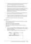 Page 175Uso del controlador de impresora en Macintosh175
4
4
4
4
4
4
4
4
4
4
4
4
5. Asegúrese de que su modelo de impresora esté seleccionado 
en la lista  Printer Model (Modelo de impresora).
6. Haga clic en Add (Añadir). La impresora se añade 
automáticamente en la Printer List (Lista de impresoras).
7 . H a g a c l i c  en  e l  n o m b r e  d e l a i m p r e s o r a  e n  l a  l i s t a  y  s e l e c ci o n e 
Show Info (Mostrar información) en el menú Printers 
(Impresoras). Aparecerá el cuadro de diálogo...