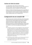 Page 205Uso del controlador de impresora en Macintosh205
4
4
4
4
4
4
4
4
4
4
4
4
Ventana de Alerta de estado
La ventana Status Alert (Alerta de estado) aparece 
automáticamente cuando se produce un error. Indica qué tipo de 
error ha ocurrido y ofrece una solución posible. Se cierra 
automáticamente cuando el problema se ha solucionado.
Si desea consultar más información acerca de los consumibles de 
la impresora, haga clic en Show Details (Mostrar detalles). Si hace 
clic en el botón, la ventana de alerta de...