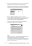 Page 248Configuración de la impresora en una red (EPL-6200L)248
6
6
6
6
6
6
6
6
6
6
6
6
2. Para Windows 2000, haga doble clic en el icono Add Printer 
(Agregar impresora) y haga clic en Next (Siguiente).
Para Windows XP, haga clic en Add a printer (Agregar una 
impresora) en el menú Printer Tasks (Tareas de impresora).
3. Seleccione Network printer (Impresora de red) (para 
Windows 2000) o A network printer (Una impresora en red) 
o una impresora conectada a otro ordenador (para 
Windows XP) y haga clic en Next...