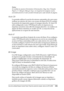 Page 286Uso de la utilidad Remote Control Panel (Panel de control de remoto); sólo en la EPL-6200.286
7
7
7
7
7
7
7
7
7
7
7
7
Nota:
Si cambia los ajustes Orientation (Orientación), Page Size (Tamaño 
Papel) o T. Margin (Margen Sup.), la longitud de la página vuelve 
automáticamente al valor predeterminado para cada tamaño de página.
Auto CR
Le permite utilizar la opción de retorno automático de carro para 
realizar un retorno de carro con avance de línea (CR-LF) cuando 
la posición de impresión supere el margen...