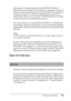 Page 356Solución de problemas356
11
11
11
11
11
11
11
11
11
11
11
11
Indica que se ha seleccionado la opción Manual Feed (Al. 
Manual) en el controlador de la impresora. Asegúrese de que en 
aparece el tipo de papel deseado en el controlador de la impresora 
y de que se carga en la ranura de alimentación manual en la 
bandeja MF. Pulse una vez el botón N Start/Stop (Inicio/Parada) 
si desea imprimir con alimentación manual.
No olvide desactivar la opción Manual Feed (Al. Manual) del 
controlador cuando haya...