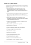 Page 431Especificaciones técnicas431
A
A
A
A
A
A
A
A
A
A
A
A
Papeles que no deben utilizarse
No puede utilizar los siguientes tipos de papel con esta impresora. 
Podría provocar averías en la impresora, atascos de papel y baja 
calidad de impresión.
❏Soportes destinados a otras impresoras láser a color, 
impresoras láser a blanco y negro, copiadoras a color, 
copiadoras en blanco y negro o impresoras de inyección de 
tinta.
❏Papel ya impreso en otras impresoras láser a color, impresoras 
láser a blanco y negro,...