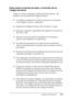 Page 473Trabajo con las fuentes473
C
C
C
C
C
C
C
C
C
C
C
C
Notas sobre la entrada de datos y el formato de los 
códigos de barras
Tenga en cuenta lo siguiente cuando introduzca datos y dé 
formato a los caracteres del código de barras:
❏No aplique sombreado o formato especial a los caracteres, 
como negrita, cursiva o subrayado.
❏Imprima los códigos de barras sólo en blanco y negro.
❏Si gira los caracteres, especifique sólo ángulos de rotación de 
90°, 180° y 270°.
❏Desactive todos los ajustes automáticos de...