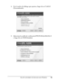 Page 56Uso del controlador de impresora para Windows56
3
3
3
3
3
3
3
3
3
3
3
3
4. En el cuadro de diálogo que aparece, haga clic en Custom 
(Personalizado).
5. Seleccione la casilla de verificación EPSON Status Monitor 3  
y haga clic en Install (Instalar).
 