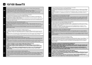 Page 8
Rev.0
PMS1795
Rev.0
Black
R41AA0370
Setup Guide Rev.C
setup.indd               A4 size 
01/27   page 
Proof Sign-off: 
ABE S.Yamamoto, M Sato  
M.Ishigami

1210/100 BaseTX
EN
This product does not support EpsonNet EasyInstall. To use your printer on a network, follow the steps below. 1) Install the printer driver using the Printer Software CD-ROM.2) Configure your printer’s network interface using EpsonNet Config included in the Network Utilities CD-ROM. (If you are using Windows 95, 98, or Me,...