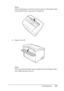 Page 237Troubleshooting237
11
11
11
11
11
11
11
11
11
11
11
11
Note:
When jammed paper cannot be removed easily, turn the roller to take 
tension off the paper, then pull it straight out.
4. Open Cover B.
Note:
When the optional Duplex Unit is installed, open the Duplex Unit’s 
cover before opening Cover B.
 