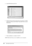 Page 290290Information about Fonts 5. Click EPSON BarCode Font.
6. When the software license agreement screen appears, read the 
statement and then click Accept. Then follow the on-screen 
instructions.
7. When installation is complete, click OK.
EPSON BarCode Fonts are now installed on your computer.
 