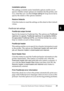 Page 112Using the PostScript Printer Software (Windows)99
4
4
4
4
4
4
4
4
4
4
4
4
Installable options
The settings available under Installable options enable you to 
specify whether certain options are installed into the printer, and 
if so, what they are. Use the Change setting for drop-down list to 
specify the details of the options installed.
Restore Defaults
Click this button to reset the settings on this sheet to their default 
values.
PostScript tab settings
PostScript output format
Specify the format for...