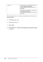 Page 415402Working with Fonts The following codes are inserted automatically and need not be 
input by hand:
❏Left/Right quiet zone
❏Start/Stop character
❏Check digit
❏The numeral “0” (added to the beginning of character strings 
as needed)
Font size When OCR-B is not used: 26 pt or more (up 
to 96 pt in Windows XP/2000/NT).
Recommended sizes are 26 pt, 52 pt, 78 pt, 
and 104 pt.
When OCR-B is used: 36 pt or more (up to 96 
pt in Windows XP/2000/NT).
Recommended sizes are 36 pt, 72 pt, 108 pt, 
and 144 pt.
 