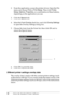 Page 6350Using the Standard Printer Software 2. From the application, access the printer driver. Open the File 
menu and choose Print or Print Setup. Then click Printer, 
Setup, Options, Properties, or a combination of these buttons, 
depending on the application you use.
3. Click the Special tab.
4. Select the Form Overlay check box, and click Overlay Settings 
to open the Overlay Settings dialog box.
5. Choose the form from the Form list, then click OK and to 
return the Special menu.
6. Click OK to print the...