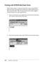 Page 403390Working with Fonts
Printing with EPSON BarCode Fonts
Follow these steps to create and print bar codes using EPSON 
BarCode Fonts. The application featured in these instructions is 
Microsoft WordPad. The actual procedure may differ slightly 
when printing from other applications.
1. Open a document in your application and enter the characters 
you want to convert into a bar code.
2. Select the characters, then select Font from the Format menu.
 