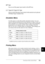 Page 362Functions of the Control Panel349
B
B
B
B
B
B
B
B
B
B
B
B
MP Type
Lets you set the paper type loaded in the MP tray.
LC1 Type/LC2 Type/LC3 Type
Lets you select the paper type loaded in the standard and optional 
550-Sheet Paper Cassette Unit.
Emulation Menu
Use this menu to select the printer emulation mode. You can 
specify different emulations for each interface; in other words, for 
each computer you connect the printer to. Since each emulation 
mode has its own specific options, make settings in the...