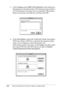 Page 147134Using the PostScript Printer Software (Macintosh) 3. Click Change under USB Printer Selection in the dialog box 
that appears to select the printer. The dialog box shown below 
will be displayed, showing a list of connected USB printers. 
Select your printer from the list, and then click OK.
4. Click Auto Setup to select the PostScript Printer Description 
(PPD) file. When a PPD file is selected, the selected printer 
name will be displayed under the printer icon.
If the printer name is incorrect,...