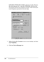 Page 303290TroubleshootingIf EPUSBX: (EPSON EPL-N3000) is displayed in the “Print to 
the following port list”, then the USB printer device driver 
and printer software are installed correctly. If the correct port 
is not displayed, proceed to the next step.
3. Right-click the My Computer icon on your desktop, and then 
click Properties.
4. Click the Device Manager tab.
 