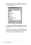 Page 305292TroubleshootingIf EPSON USB Printer Devices does not appear on the Device 
Manager menu, click the plus(+) sign beside Other devices to 
view the installed devices.
If USB Printer or EPSON EPL-N3000 appears under Other 
devices, the printer software is not installed correctly. Proceed 
to step 5.
If neither USB Printer nor EPSON EPL-N3000 appears under 
Other devices, click Refresh or unplug the USB cable from the 
printer, then plug it into the printer again. Once you’ve 
confirmed that these items...