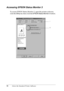 Page 8370Using the Standard Printer Software
Accessing EPSON Status Monitor 3
To access EPSON Status Monitor 3, open the printer software, 
click the Utility tab, then click the EPSON Status Monitor 3 button.
1
2
 