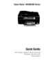 Page 1Epson Stylus  NX300/305 Series
Quick Guide
Basic Printing, Copying, Scanning, and Faxing
Maintaining Your All-in-One
Solving Problems
®
 