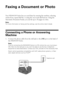 Page 1414Faxing a Document or Photo
Faxing a Document or Photo
Your NX300/305 Series lets you send faxes by entering fax numbers, selecting 
entries from a speed dial list, or using the one-touch dial buttons. Using the 
Automatic Document Feeder, you can fax up to 30 pages at a time.
Note:
For more information on faxing and fax settings, see the online User’s Guide.
Connecting a Phone or Answering 
Machine
1. Connect the phone cable from the wall jack to the LINE port on the back of 
the NX300/305 Series....