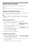 Page 1616Faxing a Document or Photo
Setting Up Fax Features
Before sending or receiving faxes, create a fax header and select your fax 
preferences.
Note:
To change other settings or print fax reports, see the online User’s Guide.
Entering Fax Header Information
You should enter your name and phone number in the fax header before sending 
faxes so that recipients can identify the origin of the fax.
Note:
If you leave the NX300/305 Series unplugged for a long period of time, the date and 
time settings may get...