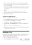 Page 2020Faxing a Document or Photo
5. Select or type the number of the entry you want to add, then press OK.
6. Use the numeric keypad to enter a name to identify the group dial entry (see 
page 17), then press OK.
7. Select or type the number of a speed dial entry to add and press * to add the 
entry to the group dial list. Up to 30 speed dial entries may be added to each 
group dial list.
Note:
Press * again to cancel adding the speed dial entry that you selected.
8. Repeat the steps above to add additional...