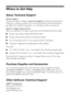 Page 4444Solving Problems
Where to Get Help
Epson Technical Support
Internet Support
Visit Epson’s support website at epson.com/support and select your product for 
solutions to common problems. You can download drivers and documentation, 
get FAQs and troubleshooting advice, or e-mail Epson with your questions.
Speak to a Support Representative
Before you call Epson for support, please have the following information ready:
■Product name (Epson Stylus NX300/305 Series)
■Product serial number (located on the...