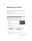Page 31Maintaining Your Printer31
Maintaining Your Printer
Follow the instructions in this chapter for checking and cleaning the print head 
nozzles and replacing ink cartridges. To align the print head, if necessary, see your 
on-screen Epson Information Center.
Caution:
To keep your Epson printer looking like new, don’t place anything on top of the cover or 
use it as a writing surface. If you need to clean the cover, use only a soft, non-abrasive 
microfiber-type cloth.
Checking the Print Head Nozzles
If...