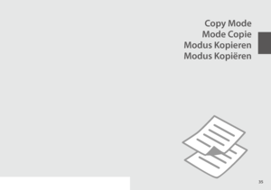 Page 3535
Copy Mode
Mode Copie
Modus Kopieren
Modus Kopiëren
 