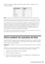 Page 19Cómo sustituir los cartuchos de tinta19 Utilice los siguientes códigos de producto cuando solicite o adquiera nuevos 
cartuchos de tinta:
Nota: la impresora Epson Stylus Office T30 requiere dos cartuchos de tinta negra.
Se aconseja que utilice cartuchos de tinta Epson originales y no los rellene. El uso de 
otros productos podría afectar la calidad de impresión y ocasionar daños al producto.
El rendimiento de los cartuchos varía bastante según las imágenes que imprime, los 
ajustes de impresión, el tipo...