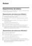 Page 3030Avisos
Avisos
Requerimientos del sistema
Para utilizar la impresora Epson Stylus Office T30 y su software, el sistema debe cumplir 
los requerimientos mencionados a continuación.
Requerimientos del sistema para Windows
■Una computadora compatible con Microsoft® Windows, con un procesador 
Pentium® (se recomienda 1 GHz o más veloz)
■Microsoft Windows 2000, Windows XP, Windows XP Professional x64 Edition o 
Windows Vista
■512 MB de RAM o superior para Windows 2000, Windows XP y Windows XP 
Professional...