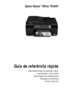 Page 1Epson Stylus  Office TX300F
Guia de referência rápida
Informação básica de impressão, cópia,
escaneamento e envio de fax
Manutenção da multifuncional
Resolução de problemas
Avisos e Garantía
®
 