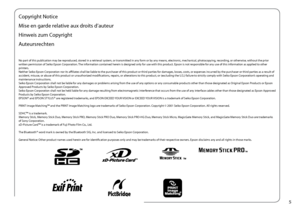 Page 5

Copyright Notice
Mise en garde relative aux droits d’auteur
Hinweis zum Copyright
Auteursrechten
No part of this publication may be reproduced, stored in a retrieval system, or transmitted in any form or by any means, electronic, mechanical, photocopying, recording, or otherwise, without the prior written permission of Seiko Epson Corporation. The information contained herein is designed only for use with this product. Epson is not responsible for any use of this information as applied to other...
