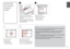 Page 37


Place face-down horizontally.
Placez le document horizont., face vers le bas.
Einlegen (Druckseite nach unten).
Horizontaal leggen met de bedrukte zijde naar beneden.
ADocument table
Vitre d’exposition
Vorlagenglas
Glasplaat
Slide to the corner.
Faites glisser dans le coin.
In die Ecke schieben.
In de hoek schuiven.
B
Place in the center.
Placez au centre.
In die Mitte legen.
In het midden leggen.
Place photos 5 mm apart.
Espacez les photos de 5 mm.
Fotos mit 5 mm Abstand einlegen.
Foto’s 5...